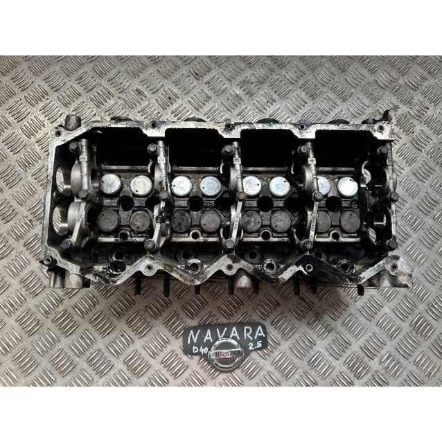 Головка блока цилиндров ГБЦ Nissan Navara D40 / Pathfinder R51 2.5 dCi OE 11039-EC00A