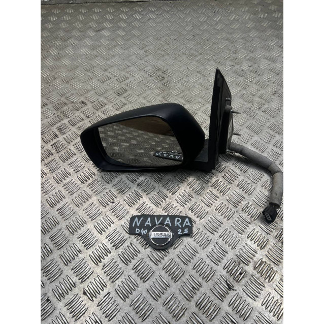 Зеркало левое Nissan Navara D40 (2005-2013) 963025X11A
