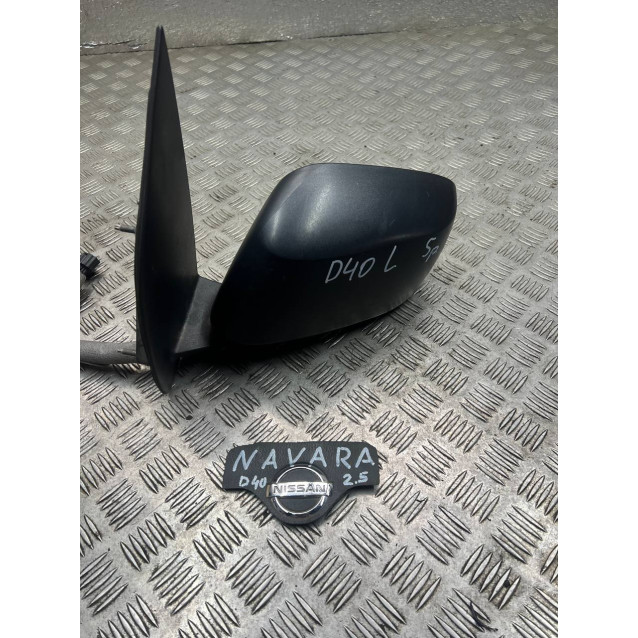 Зеркало левое Nissan Navara D40 (2005-2013) 963025X11A