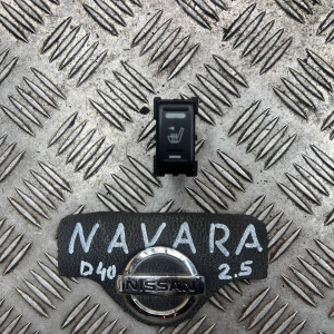 Кнопка подогрева сидения Nissan Navara D40 (2005-2013) 25500AX600