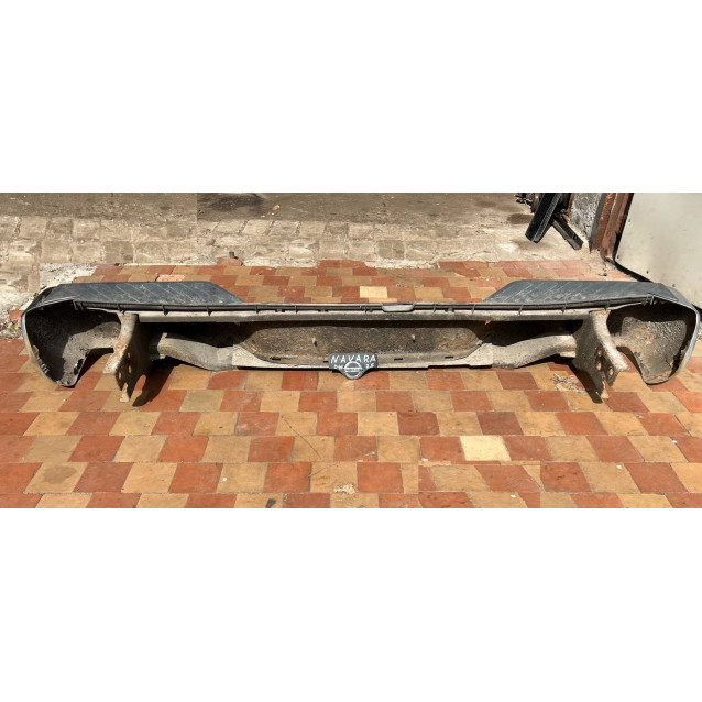 Бампер задний Nissan Navara D40 (2005-2013) 85022ZP60A 850229BF0A хром