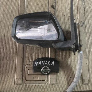Зеркало левое Nissan Navara D40 (2005-2013) (10-) 963025X11A