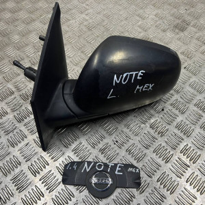 Зеркало левое Nissan Note E11 (06-13) 963029U00B *mex