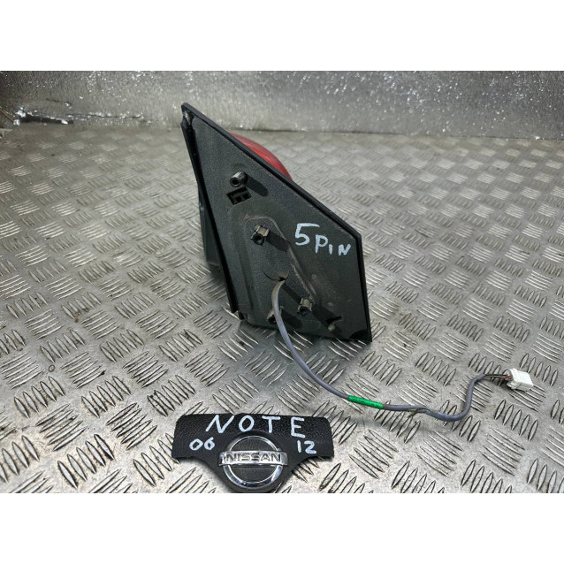 Зеркало левое Nissan Note E11 (06-13) 963029U00B *5 pin
