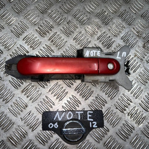 Ручка двери наружная левая передняя Nissan Note (E11) 2006-2013 80640AX623  