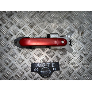 Ручка двери наружная левая передняя Nissan Note (E11) 2006-2013 80640AX623  