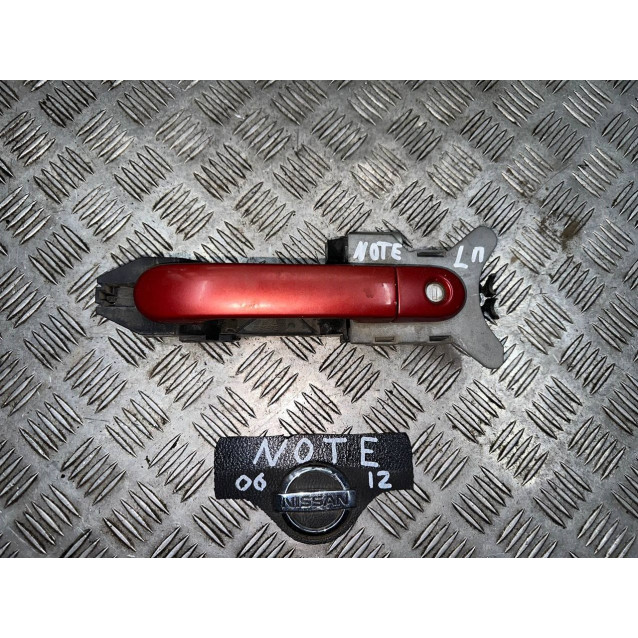 Ручка двери наружная левая передняя Nissan Note (E11) 2006-2013 80640AX623  