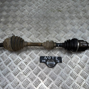 Полуось привод передний левый Nissan Note E11 (2006-2013) AKПП 391019U005