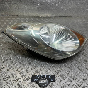 Фара правая Nissan Note E11 (2009-2013) 260109U10A 260109U100