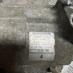 Компрессор кондиционера Nissan Note 1.6 E11 (2006-2013) 92600СJ70B / 92600CJ70A