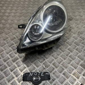 Фара левая Nissan Note E11 (2006-2013) 26060BH10A *есть не большие трещинки в стекле