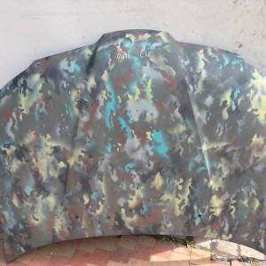 Капот Mitsubishi Outlander CU (2003-2008) MN133595 5900A058 *дефект