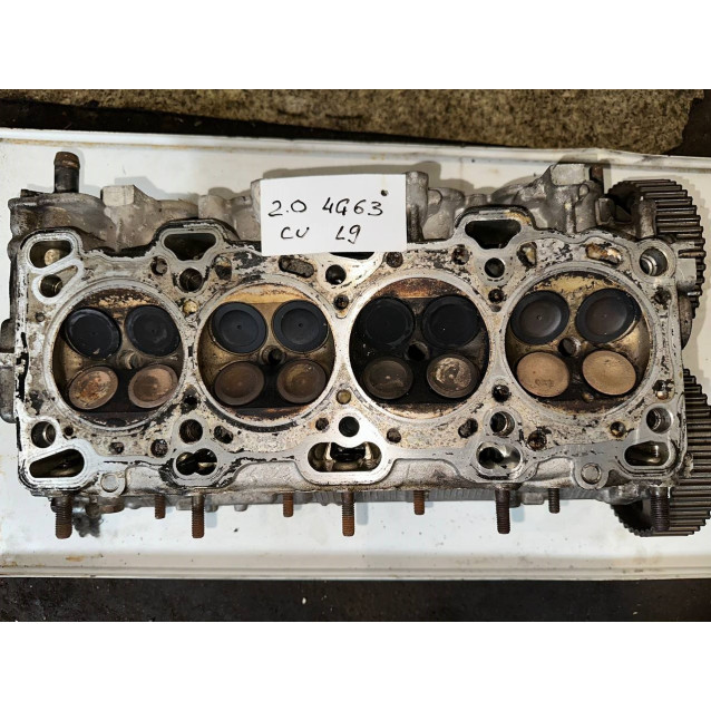 Головка блока цилиндров 2,0 Mitsubishi Outlander CU Lancer 9 4G63 (2003-2009) MD340430 *комплектная