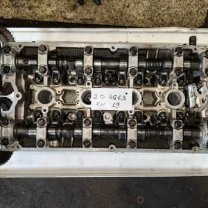 Головка блока цилиндров 2,0 Mitsubishi Outlander CU Lancer 9 4G63 (2003-2009) MD340430 *комплектная