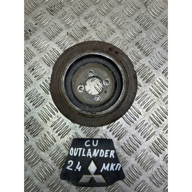 Шкив коленвала Mitsubishi Outlander CU (2003-2008) 2,4 MN137104