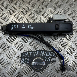 Ручка двери наружная левая передняя Nissan Pathfinder (2006-2014) 80640EB33B