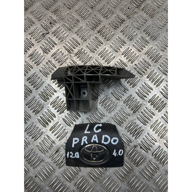 Кронштейн (направляющая) заднего бампера Toyota Prado 120 (2004-2009) 5256360020 *левый верхний 