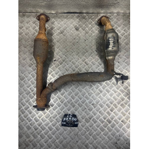 Глушитель труба приемная передняя Toyota Prado 120 (2004-2009) 4,0 1745031010