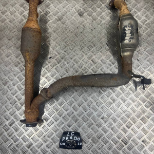 Глушитель труба приемная передняя Toyota Prado 120 (2004-2009) 4,0 1745031010