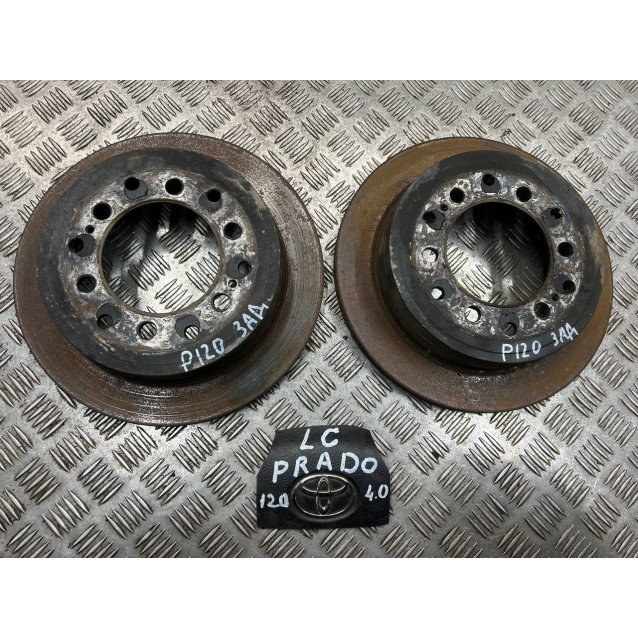 Диск тормозной задний Toyota Prado 120 (2004-2009) 4243160201