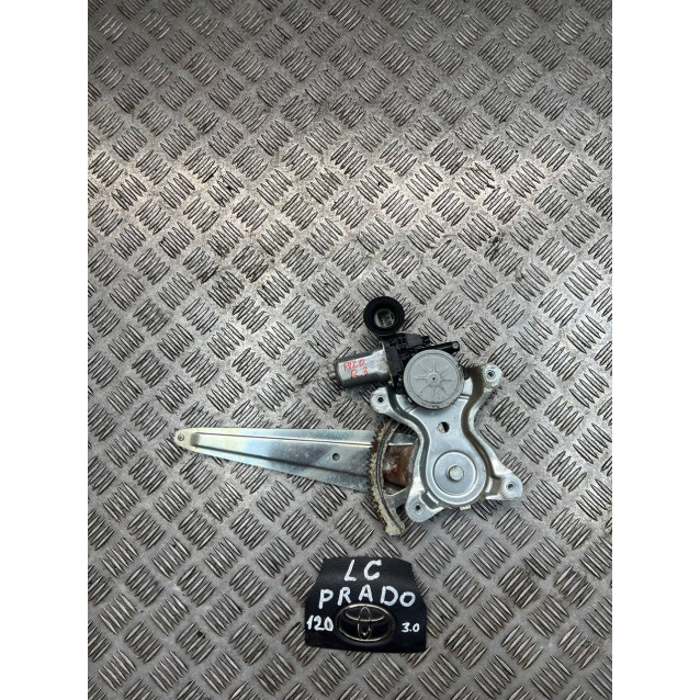 Стеклоподъемник задний правый Toyota Prado 120 (2004-2009) 6980335080 / 8572058010 *без моторчика