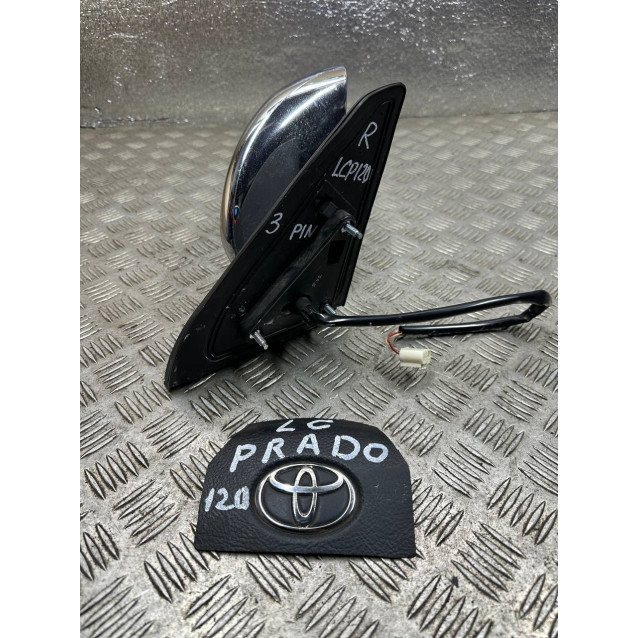 Зеркало правое Toyota Prado 120 (2004-2009) *лицензионное