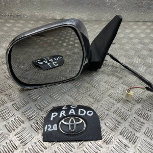 Зеркало левое Toyota Prado 120 (2004-2009) *лицензионное