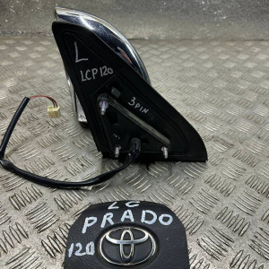 Зеркало левое Toyota Prado 120 (2004-2009) *лицензионное