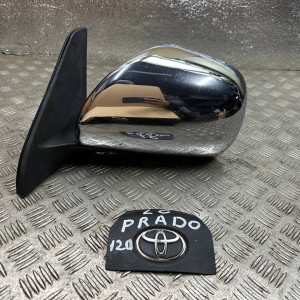 Зеркало левое Toyota Prado 120 (2004-2009) *лицензионное