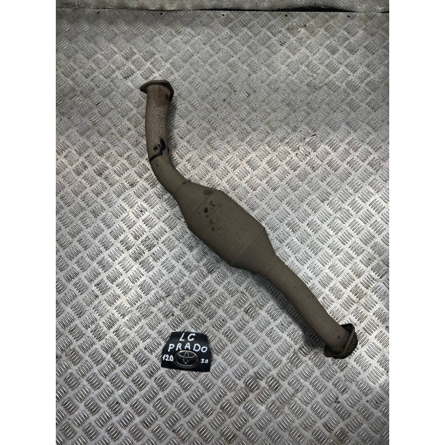 Глушитель  катализатор труба приемная передняя Toyota Prado 120 (2004-2009) 3,0 1741030050