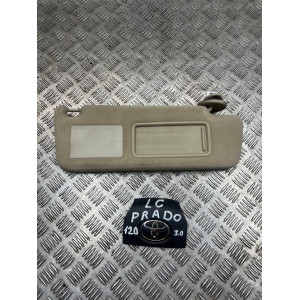 Козырек солнцезащитный Toyota Prado 120 (2004-2009)  L, R 743106A040B1