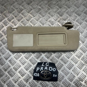 Козырек солнцезащитный Toyota Prado 120 (2004-2009)  L, R 743106A040B1