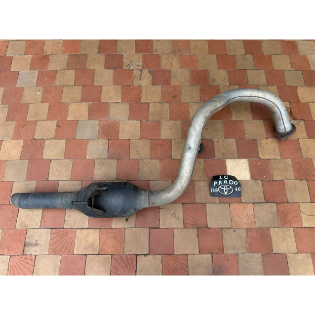 Глушитель труба выхлопная конечная Toyota Prado 120 (2004-2009) 4,0 1743031410