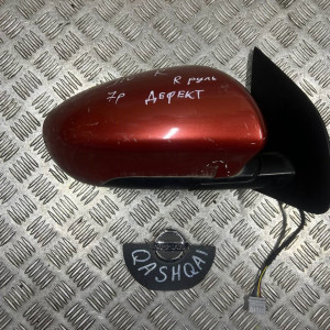 Зеркало правое Nissan Qashqai J10 (2007-2014) 96301JD020 *7pin