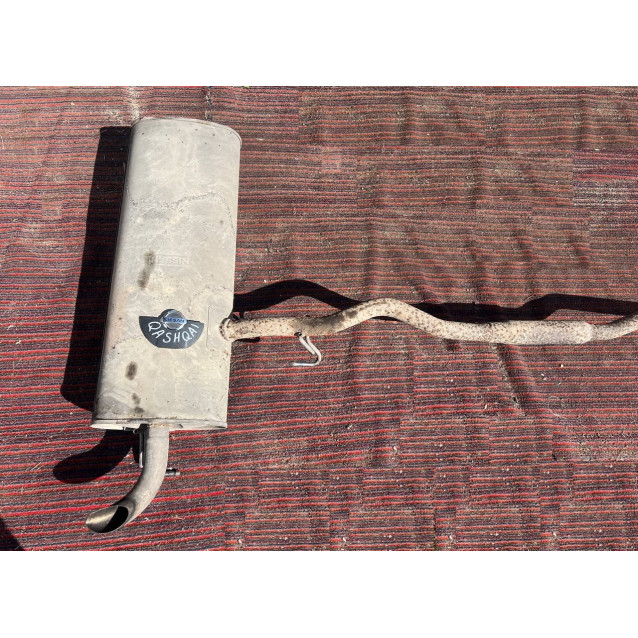 Глушитель с выхлопной трубой и резонатор Nissan Qashqai 2,0 (J10)(2007-2014) 20100JD200 20100JD00A