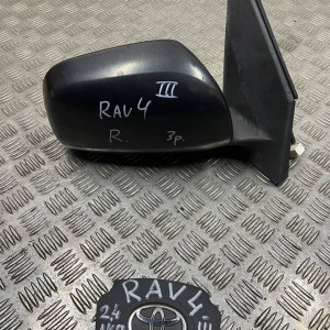 Зеркало правое Toyota Rav-4 III (2006-2012) 8791042870 *3pin