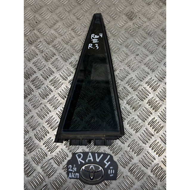 Стекло двери (форточка) заднее Toyota Rav-4 III (2006-2012) 6812342100 6812342110