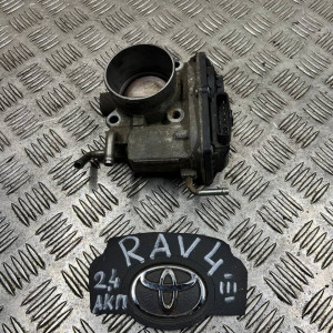 Дроссельная заслонка Toyota Rav-4 III (2006-2012) 2.4 АКПП 2203028070 2203028071