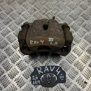 Супорт передній лівий Toyota Rav-4 III (2006-2012) 2.4 АКПП 4775042080 4775012A70