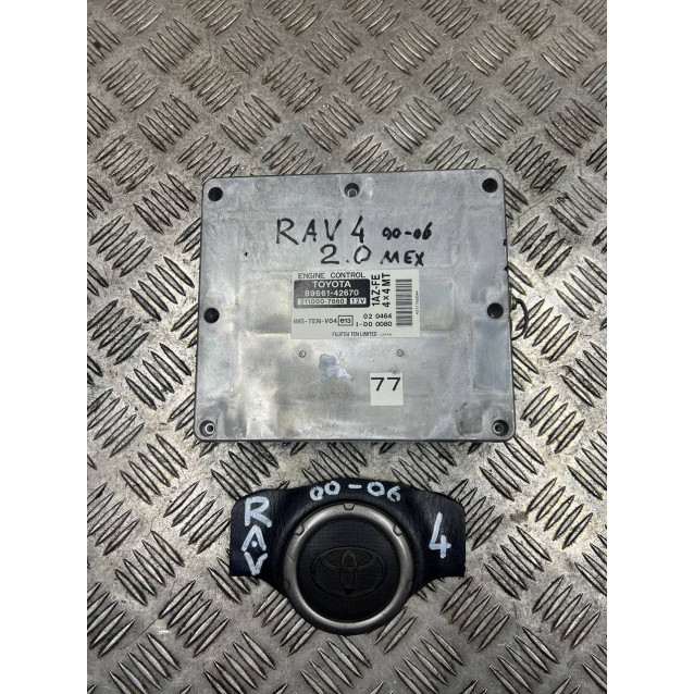 Блок управления двигателем Toyota Rav-4 (2000-2006) 2,0 МКП 8966142670