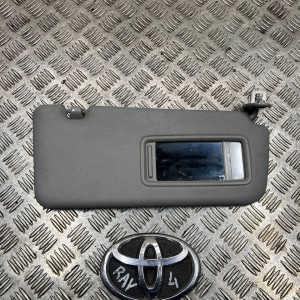 Козырек солнцезащитный Toyota Rav-4 (2000-2006) L,R 7431042270B0