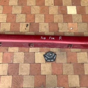 Накладка порога правая Subaru Forester SG (2002-2008) 91112SA600RO 91112SA380