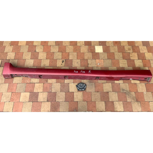 Накладка порога правая Subaru Forester SG (2002-2008) 91112SA600RO 91112SA380