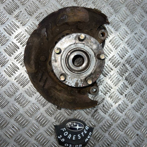 Кулак поворотный левый (цапфа) Subaru Forester SG (2002-2008) 28313AE030 28012AC050 28012AC070