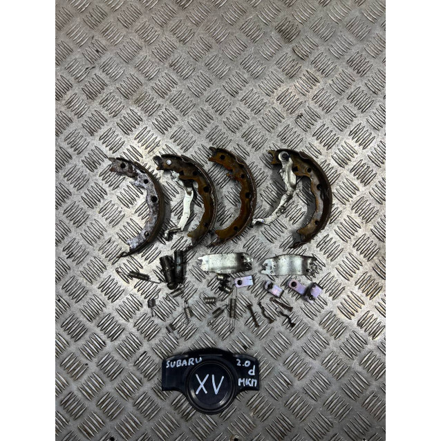 Колодки ручника тормозные Subaru XV (2011-2017) 26696FJ000 26296SC020