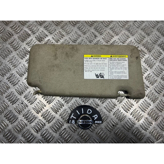 Козырек солнцезащитный Nissan Tiida C11 (2007-2013) 96400EM21A 96401EM11A