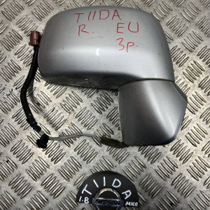 Зеркало правое Nissan Tiida C11 (2007-2013) K6301EL10D 96301EL12A 96301EL12B