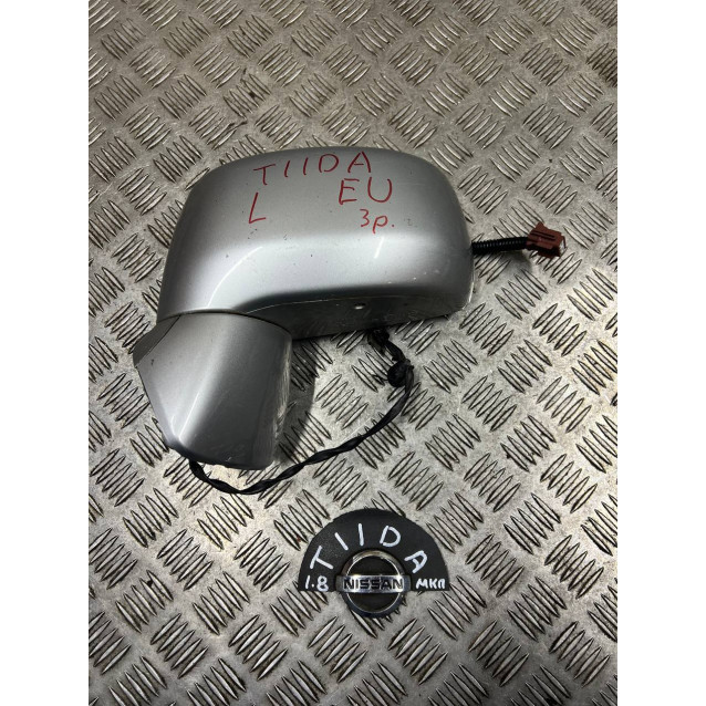 Зеркало левое Nissan Tiida C11 (2007-2013) седан K6302EL10D 96302EL12A 96302EL12B