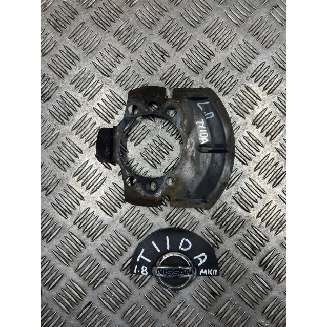 Защита щиток тормозного диска Nissan Tiida C11 (2007-2013) передний левый