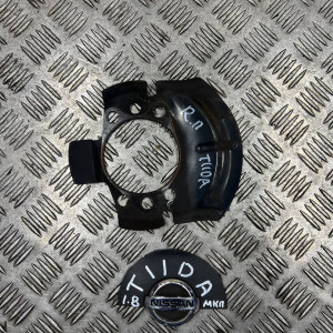 Защита щиток тормозного диска Nissan Tiida C11 (2007-2013) передний правый